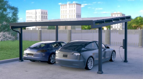 Solar - Doppel - Carport