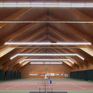 Dreamline Lichtbandsystem Tennishalle
