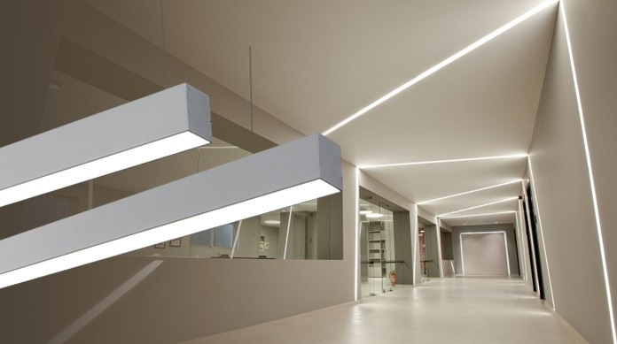 Lineare LED Einbauleuchten
