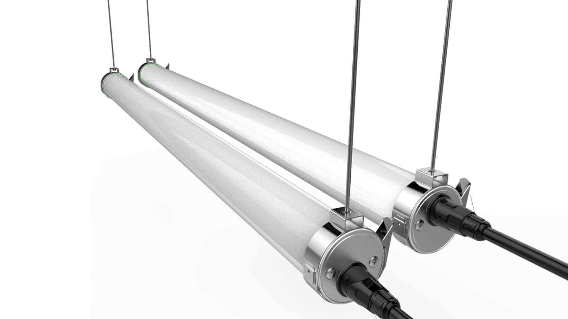 LED Zylinder-Röhrenleuchte für Getränke- und Lebensmittelindustrie